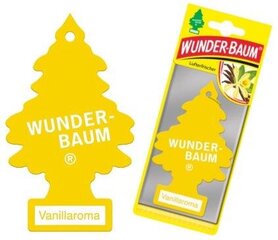 Automobilių oro gaiviklis Wunder-Baum Vanillaroma, 1 Vnt. kaina ir informacija | Salono oro gaivikliai | pigu.lt