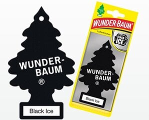 Automobilių oro gaiviklis Wunder-Baum Black Ice, 1 Vnt. kaina ir informacija | Salono oro gaivikliai | pigu.lt