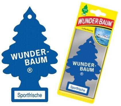 Automobilių oro gaiviklis Wunder-Baum Sportfrische, 1 Vnt. цена и информация | Salono oro gaivikliai | pigu.lt