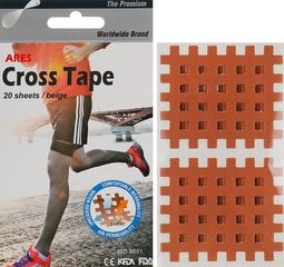 Кросс тейп Ares cross tape, размер C цена и информация | Ортезы и бандажи | pigu.lt