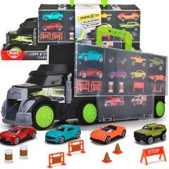 Sunkvežimis su automobiliais Dickie Toys цена и информация | Игрушки для мальчиков | pigu.lt