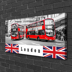 Reprodukcija Londono autobusų menas kaina ir informacija | Reprodukcijos, paveikslai | pigu.lt
