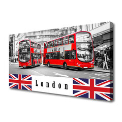 Reprodukcija Londono autobusų menas kaina ir informacija | Reprodukcijos, paveikslai | pigu.lt