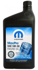 Моторное масло Mopar MaxPro 5W30, 1 л цена и информация | Моторные масла | pigu.lt