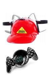 Alaus šalmas Red Beer Helmet ir Game Over puodukas, 1 vnt. цена и информация | Другие оригинальные подарки | pigu.lt
