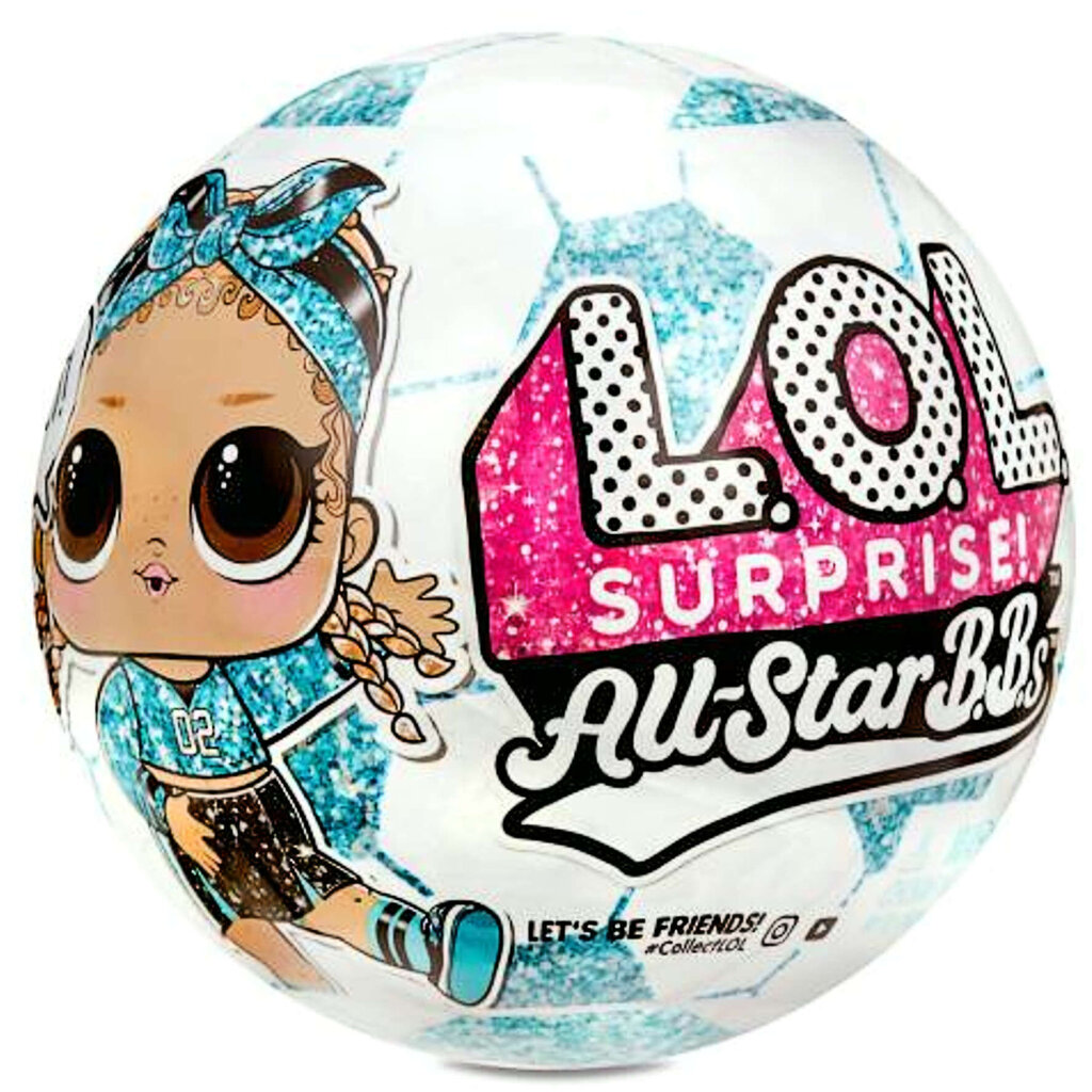 Lėlės siurprizų kamuolys MGA All Star BBs цена и информация | Žaislai mergaitėms | pigu.lt