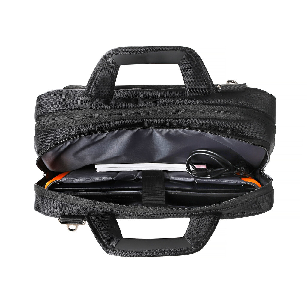 Nešiojamojo kompiuterio krepšys 15,6" juodos spalvos dėklas per petį Zagatto kaina ir informacija | Krepšiai, kuprinės, dėklai kompiuteriams | pigu.lt
