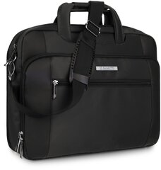 Nešiojamojo kompiuterio krepšys 15,6" juodos spalvos dėklas per petį Zagatto цена и информация | Рюкзаки, сумки, чехлы для компьютеров | pigu.lt