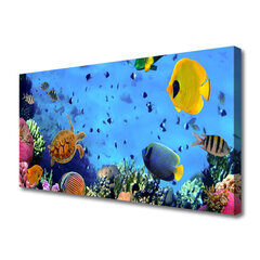 Reprodukcija Koralų rifas povandeninė žuvis kaina ir informacija | Reprodukcijos, paveikslai | pigu.lt