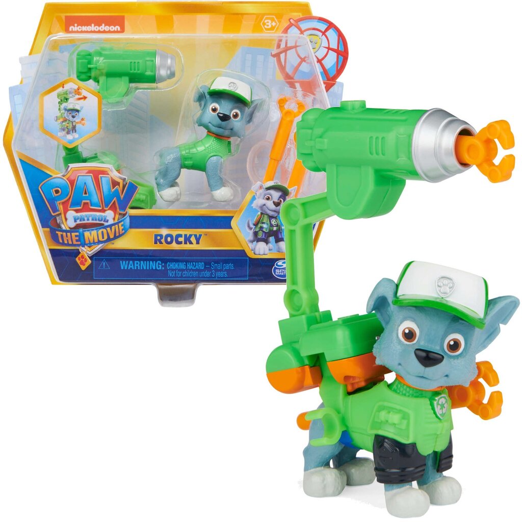 Figūrėlė Spin Master Paw Patrol Rocky kaina ir informacija | Žaislai berniukams | pigu.lt