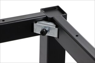 Металлический каркас стола, 76x76x72,5 см, черный цена и информация | Другие принадлежности для мебели | pigu.lt