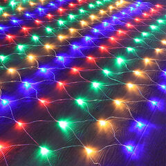 Рождественские гирлянды - сетка 2мх3м, 192 светодиодов, LIVMAN YN-401 цена и информация | Гирлянды | pigu.lt