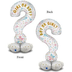 Folijinis balionas Klaustukas - berniukas ar mergaitė, 114 cm kaina ir informacija | Balionai | pigu.lt