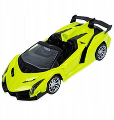 Nuotoliniu būdu valdomas automobilis kabrioletas, geltonas цена и информация | Игрушки для мальчиков | pigu.lt