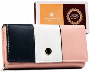 Кожаный женский кошелек Peterson цена и информация | Женские кошельки, держатели для карточек | pigu.lt