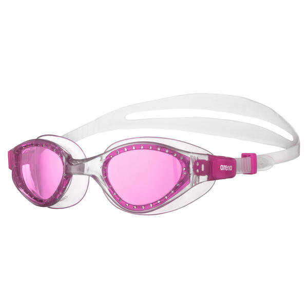 Vaikiški plaukimo akiniai Arena Cruiser Evo JR, balti/rožiniai kaina ir informacija | Plaukimo akiniai | pigu.lt