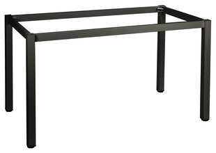 Metalinis stalo rėmas Stema, 136x76x72,5 cm, juoda kaina ir informacija | Kiti priedai baldams | pigu.lt