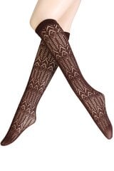 Puskojinės moterims Sokisahtel, rudos kaina ir informacija | Moteriškos kojinės | pigu.lt
