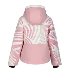 Детская куртка Icepeak 160g Laval 50062-4*980, серо-розовая/белая, 6438549468045 цена и информация | Куртки, пальто для девочек | pigu.lt