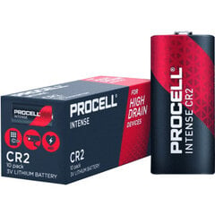 Батарейки Duracell Procell Intense CR2 3В 920мАч, 10 шт. цена и информация | Батарейки | pigu.lt