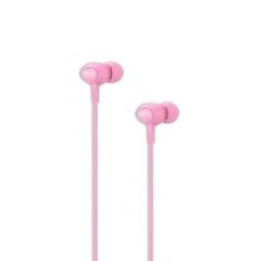 XO laidinės ausinės S6 lizdas 3,5 mm rožinės spalvos цена и информация | Теплая повязка на уши, черная | pigu.lt