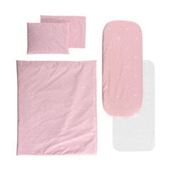 Комплект детского постельного белья для люльки Lorelli Маленький мишка, розовый 78 х 62, 5 частей цена и информация | Детское постельное бельё | pigu.lt