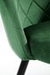 2-ių kėdžių komplektas Akord SJ.077, žalias kaina ir informacija | Virtuvės ir valgomojo kėdės | pigu.lt