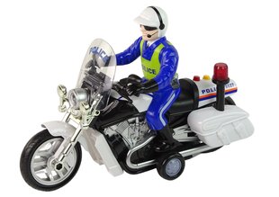 Policijos motociklas su šviesos ir garso efektais kaina ir informacija | Žaislai berniukams | pigu.lt