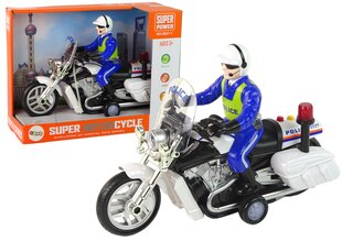 Полицейский мотоцикл со световыми и звуковыми эффектами цена и информация | Игрушки для мальчиков | pigu.lt