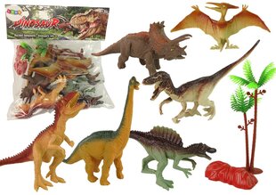 Figūrėlių rinkinys Lean Toys Dinozaurai, 8 d. kaina ir informacija | Žaislai berniukams | pigu.lt