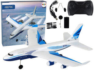 Nuotoliniu būdu valdomas lėktuvo modelis 4D-G2 su šviesos efektais, baltas kaina ir informacija | Žaislai berniukams | pigu.lt
