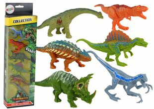 Figūrėlių rinkinys Lean Toys Dinozaurai, 6 d. kaina ir informacija | Žaislai berniukams | pigu.lt