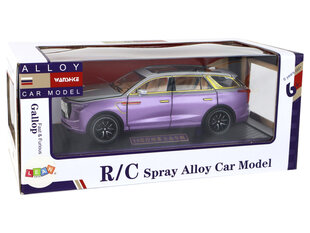 Nuotoliniu būdu valdomas automobilis su šviesos ir garso efektais, violetinis kaina ir informacija | Žaislai berniukams | pigu.lt