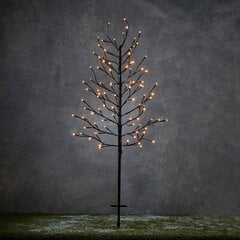 Светящееся рождественское украшение «Дерево», 84 светодиода цена и информация | Рождественские украшения | pigu.lt