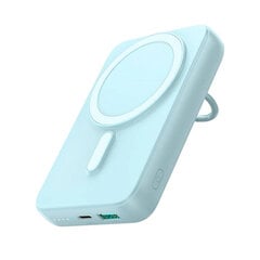 Wireless powerbank 10000mAh Joyroom JR-W050 20W MagSafe with ring and stand - blue цена и информация | Зарядные устройства Power bank | pigu.lt