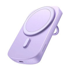 Wireless powerbank 6000mAh Joyroom JR-W030 20W MagSafe with ring and stand - purple цена и информация | Зарядные устройства Power bank | pigu.lt