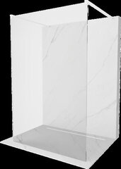 Walk-in dušo sienelė Mexen Kioto, White, 150 x 200 cm цена и информация | Душевые двери и стены | pigu.lt