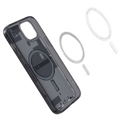 Spigen Ultra Hybrid Mag case with MagSafe for iPhone 15 Pro Max - natural titanium (Zero One pattern) цена и информация | Чехлы для телефонов | pigu.lt