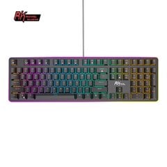 Royal Kludge RK918 RGB juoda laidinė mechaninė klaviatūra | 100%, Brown switches, US kaina ir informacija | Klaviatūros | pigu.lt