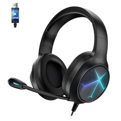 LENOVO G60B USB 7.1 Surround žaidimų ausinės kaina ir informacija | Lenovo Sportas, laisvalaikis, turizmas | pigu.lt