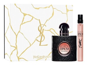 Rinkinys Black Opium EDP moterims: kvapusis vanduo EDP, 30 ml + kvapusis vanduo EDP, 10 ml kaina ir informacija | Yves Saint Laurent Kvepalai, kosmetika | pigu.lt