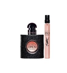 Rinkinys Black Opium EDP moterims: kvapusis vanduo EDP, 30 ml + kvapusis vanduo EDP, 10 ml kaina ir informacija | Kvepalai moterims | pigu.lt