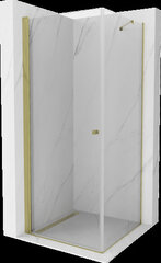 Dušo kabina Mexen Pretoria, Auksinė, 100 x 100 cm kaina ir informacija | Dušo kabinos | pigu.lt