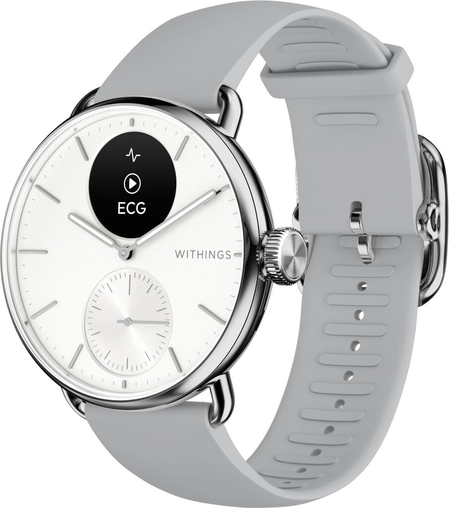 Withings Scanwatch 2 Pearl White цена и информация | Išmanieji laikrodžiai (smartwatch) | pigu.lt