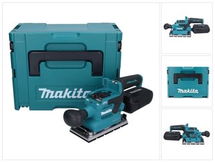 Аккумуляторная шлифовальная машинка Makita DBO 381 ZJU 18 V 93 x 185 мм + Makpac - без аккумулятора, без зарядного блока цена и информация | Шлифовальные машины | pigu.lt