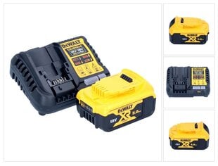 Įkrovimo komplektas DeWalt DCB 1104 P1 12 V / 18 V 1x baterija 5,0 Ah + DCB 1104 įkroviklis kaina ir informacija | Suktuvai, gręžtuvai | pigu.lt