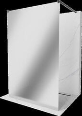 Walk-in dušo sienelė Mexen Kioto, juoda, veidrodinė, 110 x 200 cm kaina ir informacija | Dušo durys ir sienelės | pigu.lt