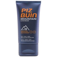 Kremas nuo saulės Piz Buin Mountain Sun Cream SPF50+, 50 ml kaina ir informacija | Kremai nuo saulės | pigu.lt