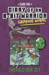 Diary of an 8-Bit Warrior Graphic Novel Emerald Box Set kaina ir informacija | Knygos paaugliams ir jaunimui | pigu.lt