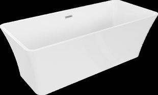 Vonia Mexen Tonia, 170 x 75 cm, White+Chrome цена и информация | Для ванны | pigu.lt